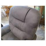 Beautiful rustic Jean tone recliner...