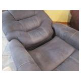 Beautiful rustic Jean tone recliner...