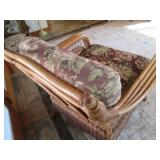 Wicker Rattan patio club chair with...