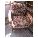 Wicker Rattan patio club chair with...