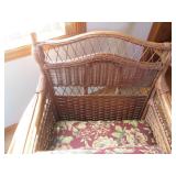 Wicker Rattan patio club chair with...