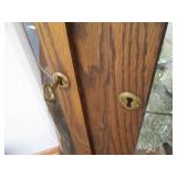Beautiful wood double glass door co...