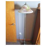 Heavy Metal floor lamp with hand pa...