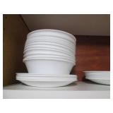 CORELLE plates, saucers and bowls...