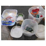 Food storage containers with lids, ...
