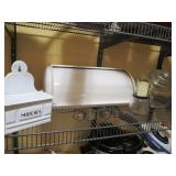 Metal Breadbox and hanging tin for ...
