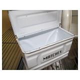 Metal Breadbox and hanging tin for ...