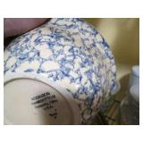 Stoneware crocks, glass bakeware an...