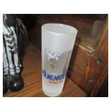 Vintage cut glass wine goblets, win...