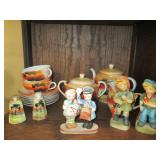 Japan-made China Set and Hummel sty...