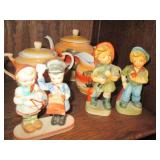 Japan-made China Set and Hummel sty...