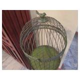 Metal decorative pedestal Birdcage ...