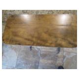 Wood dual tier quilt rack approx 32...