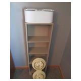 47in wood multimedia shelf, Ehan Al...