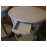 Pair of beautiful oval dual tier en...
