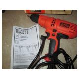 Black and Decker 5.5amp 3/8in drill...