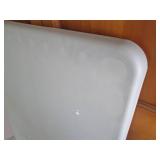 4ft plastic surface. folding table...
