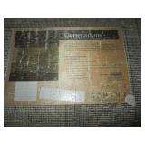 Neutral tone floor runner rug appro...