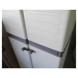 Rubbermaid style 2-door indoor/outd...