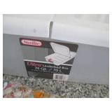 Under bed storage tote and misc wov...