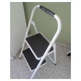 :Metal. folding Cosco step stool...