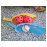 31in. Wooden shoe shelf, wicker bas...