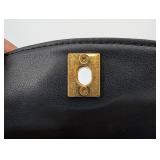 Chanel Black Quilted Leather Shoulder Bag - Gold CC Turn-Lock - Made in Italy