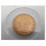 1882 Ten Dollar Gold Coin