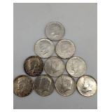 1964 Kennedy Half Dollars - 90% Silver - Group of US Coins