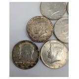 1964 Kennedy Half Dollars - 90% Silver - Group of US Coins