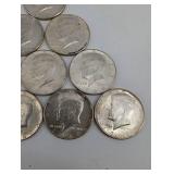 1964 Kennedy Half Dollars - 90% Silver - Group of US Coins
