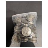 100 Various Date And Condition Buffalo Nickels