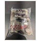 100 Various Date And Condition Buffalo Nickels