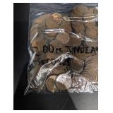 Indian Head Cent Coins 200 PC - U.S. One Cent Penny Assortment for Collectors