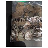 200 Mixed Date Indian Head Pennys