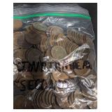 200 Mixed Date Indian Head Pennys
