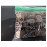 200 Mixed Date Indian Head Penny's