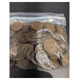 200 Mixed Date Indian Head Penny's