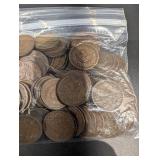 200 Mixed Date Indian Head Penny's