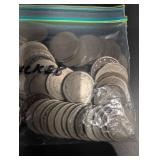 100 Mixed Date And Condition Liberty Nickels