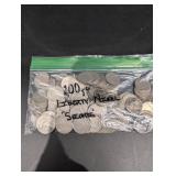 100 Mixed Date And Condition Liberty Nickels