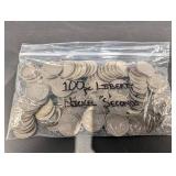 100 Mixed Date And Condition Liberty Nickels