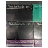 United States Mint Proof Sets - 1974(2), 1977, 1989(2), 1995 (6 sets)