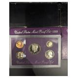 United States Mint Proof Sets - 1974(2), 1977, 1989(2), 1995 (6 sets)