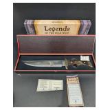 American Mint Legends of the Wild West Bowie Knife - Buffalo Bill 02507