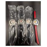 NASCAR Collectible Wrist Watches - Driver #20 #18 #17 #24 (Lot of 4)
