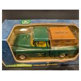 John Deere 1955 Pickup Truck Bank - 1/25 Scale No. 105 Midland Implement