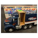 Clark On the Go Race Car Carrier Collector Series 1996 Indy Style Racer