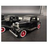 National Motor Museum Miniature Die-Cast Cars - 1932 Ford & 1935 Duesenberg (Lot of 5)