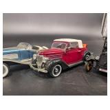 National Motor Museum Miniature Die-Cast Cars - 1932 Ford & 1935 Duesenberg (Lot of 5)